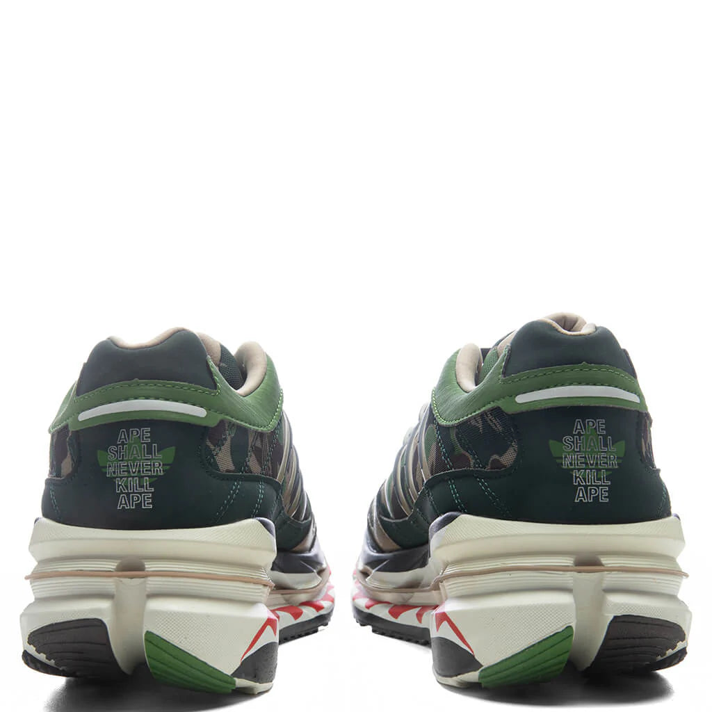 adidas Originals x BAPE Adistar Hrmy Hemp Iron Metallic Off White