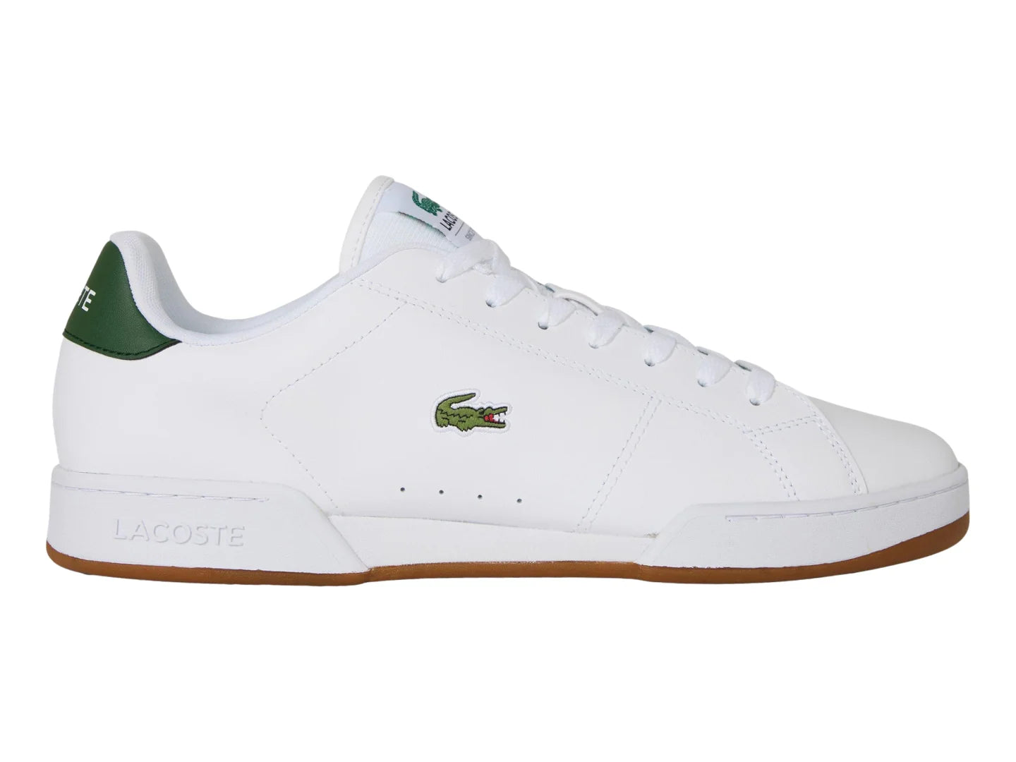 Tenis Lacoste Carnaby Blanco y Verde para Hombre