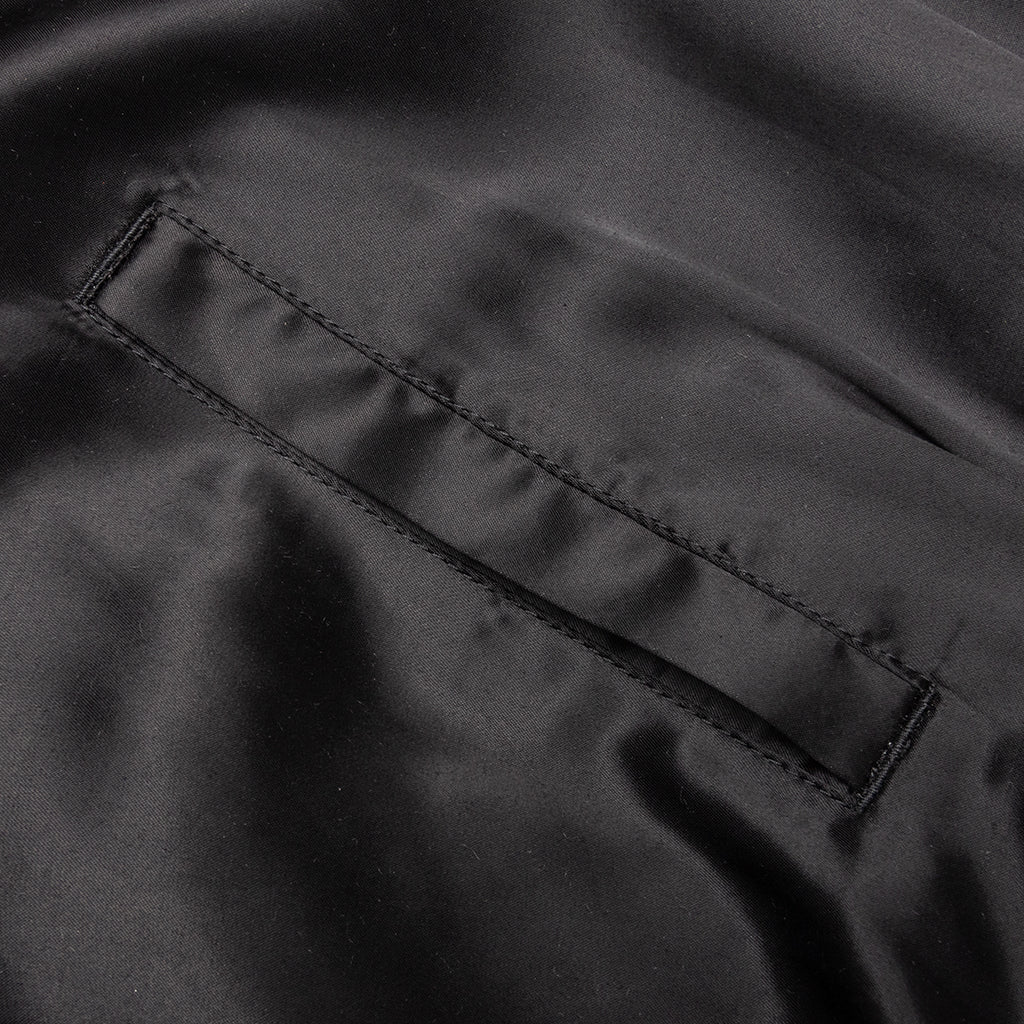 Saint Michael x Born x Raised Satin Jacket Black Grey