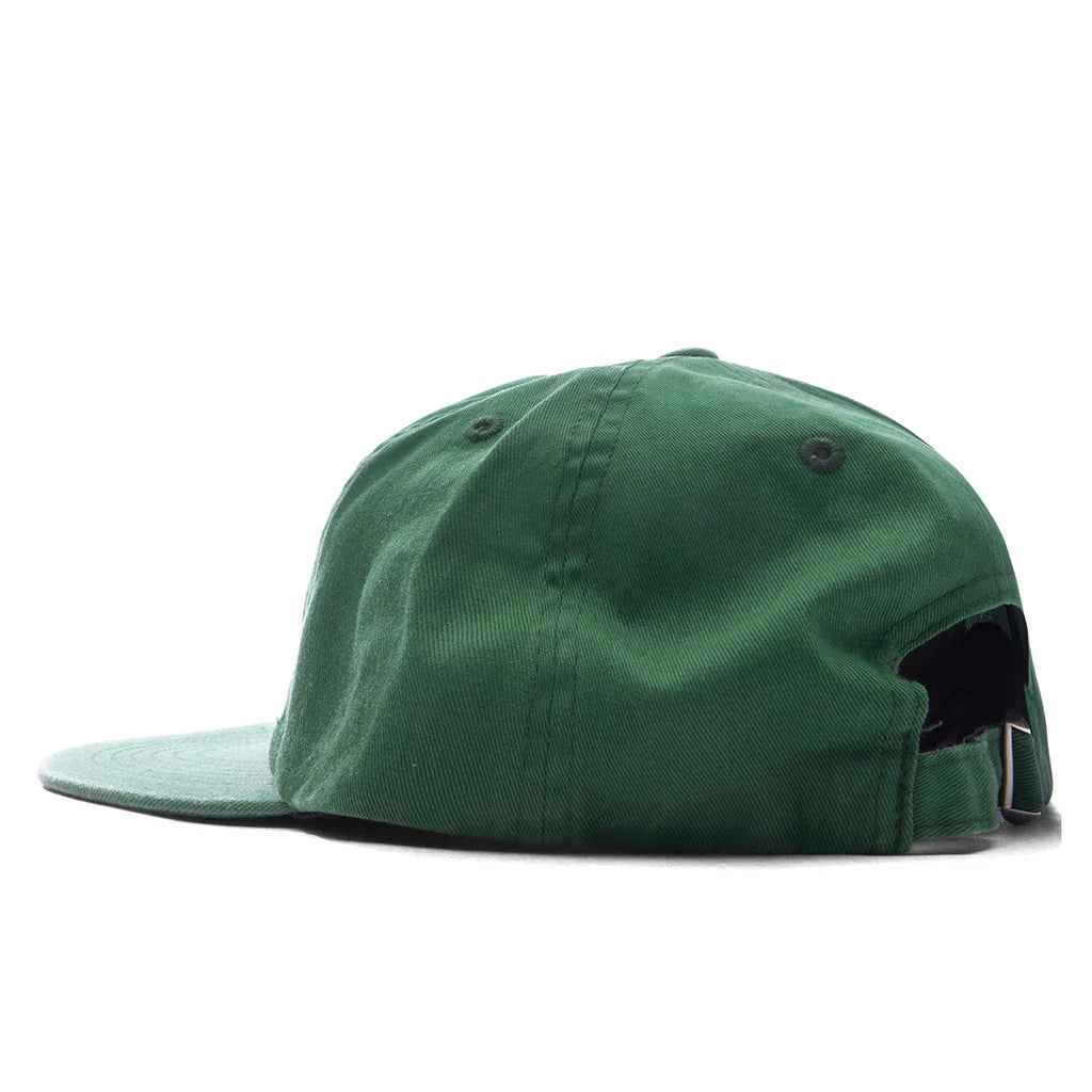 Scripted 6 Panel Hat Green