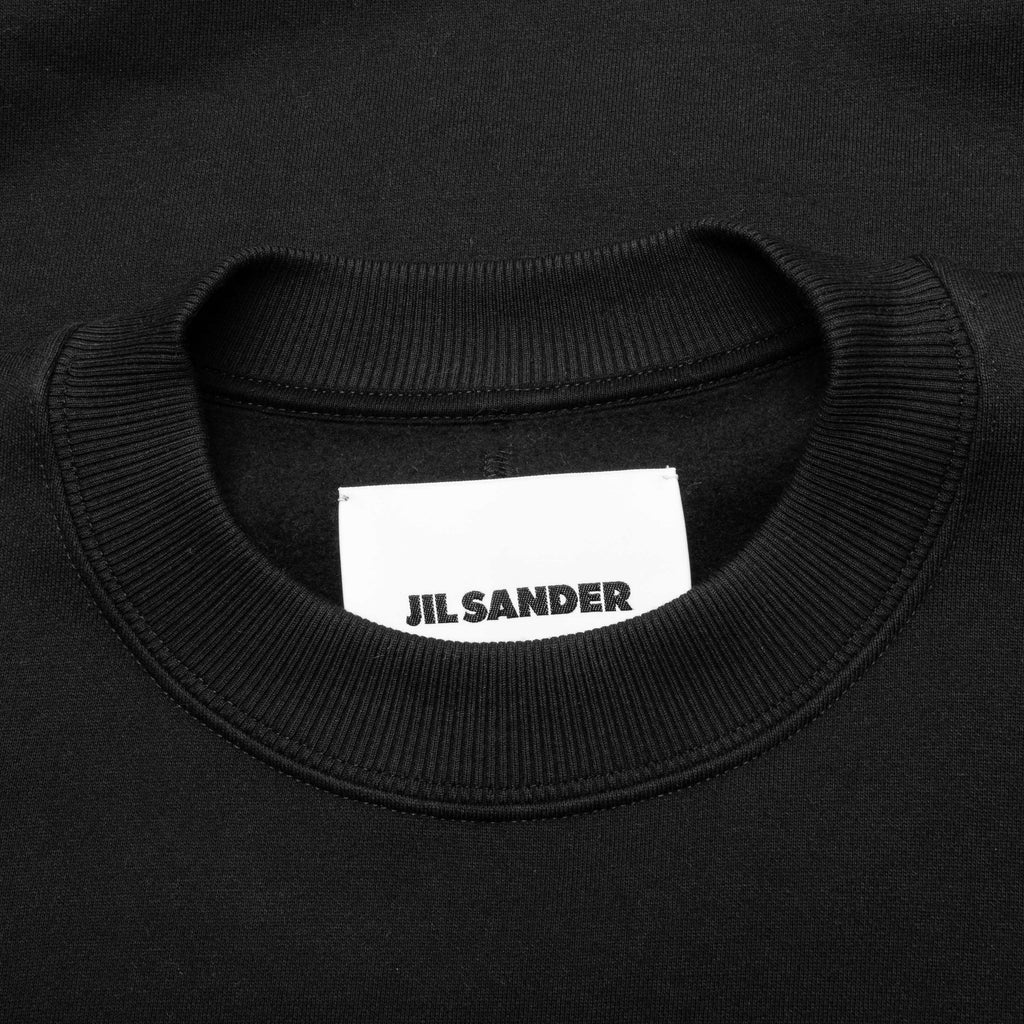 Stitch Detail T Shirt Black