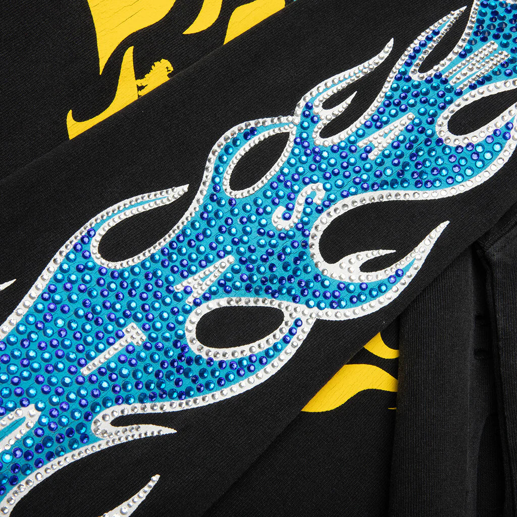 SeCND SLF x Masata Kawajo Firestorm Vintage L S Black Blue