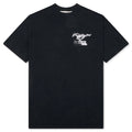 Mustang Cross T Shirt Hard Washed Black
