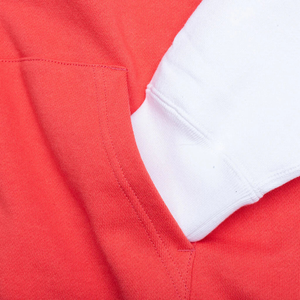 Shark Full Zip Hoodie Japan Red
