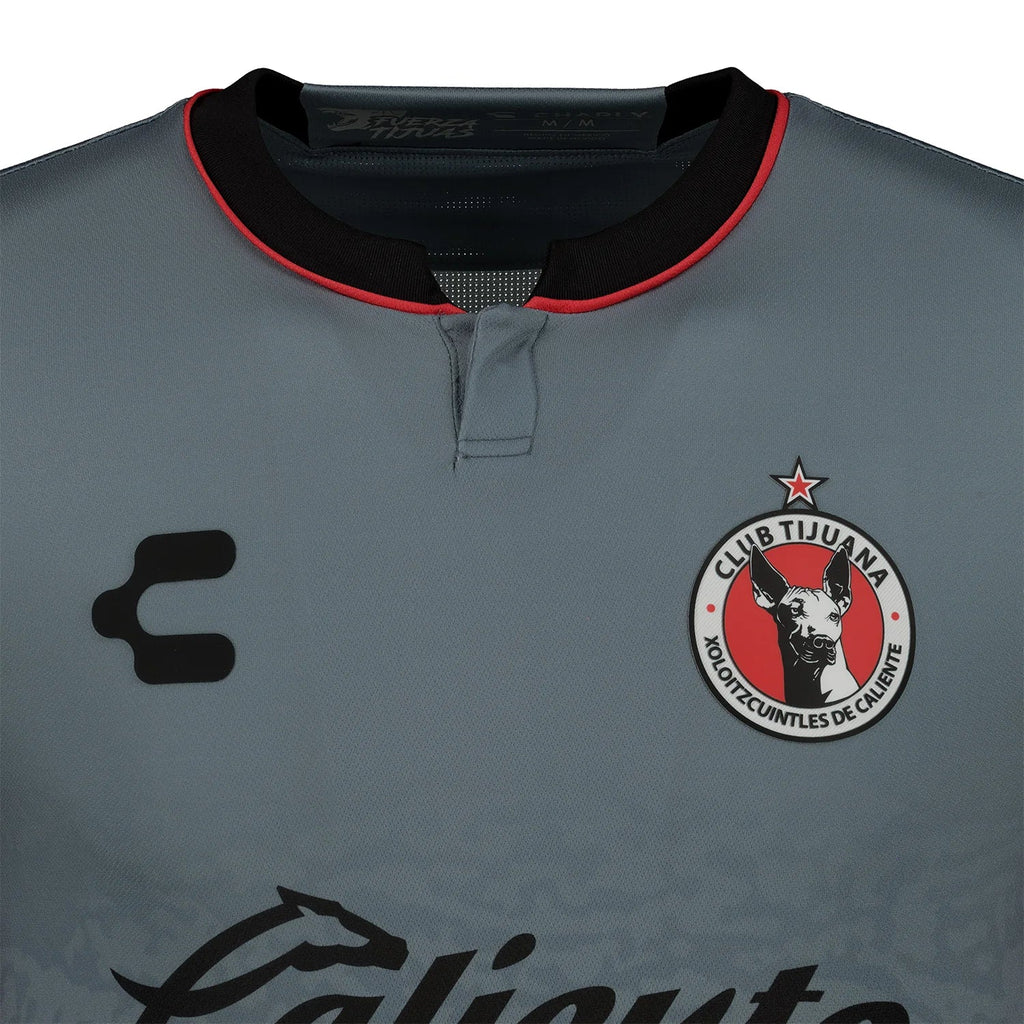 Charly Xolos Away Jersey 23 Gray
