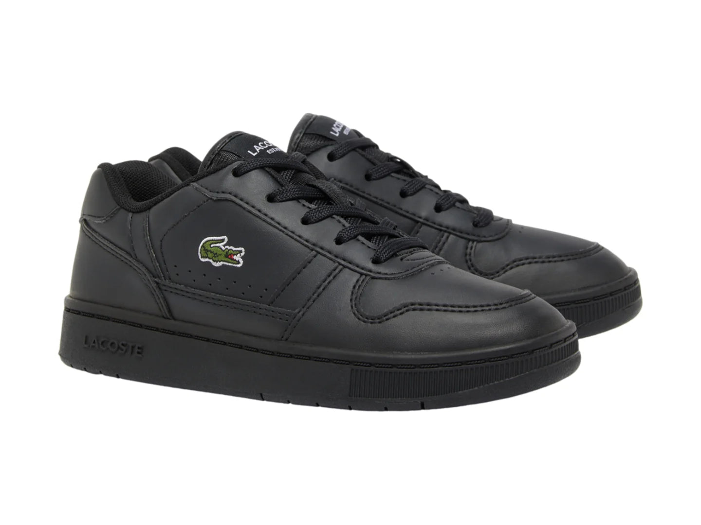 Tenis Lacoste T Clip Set Negro para Niño