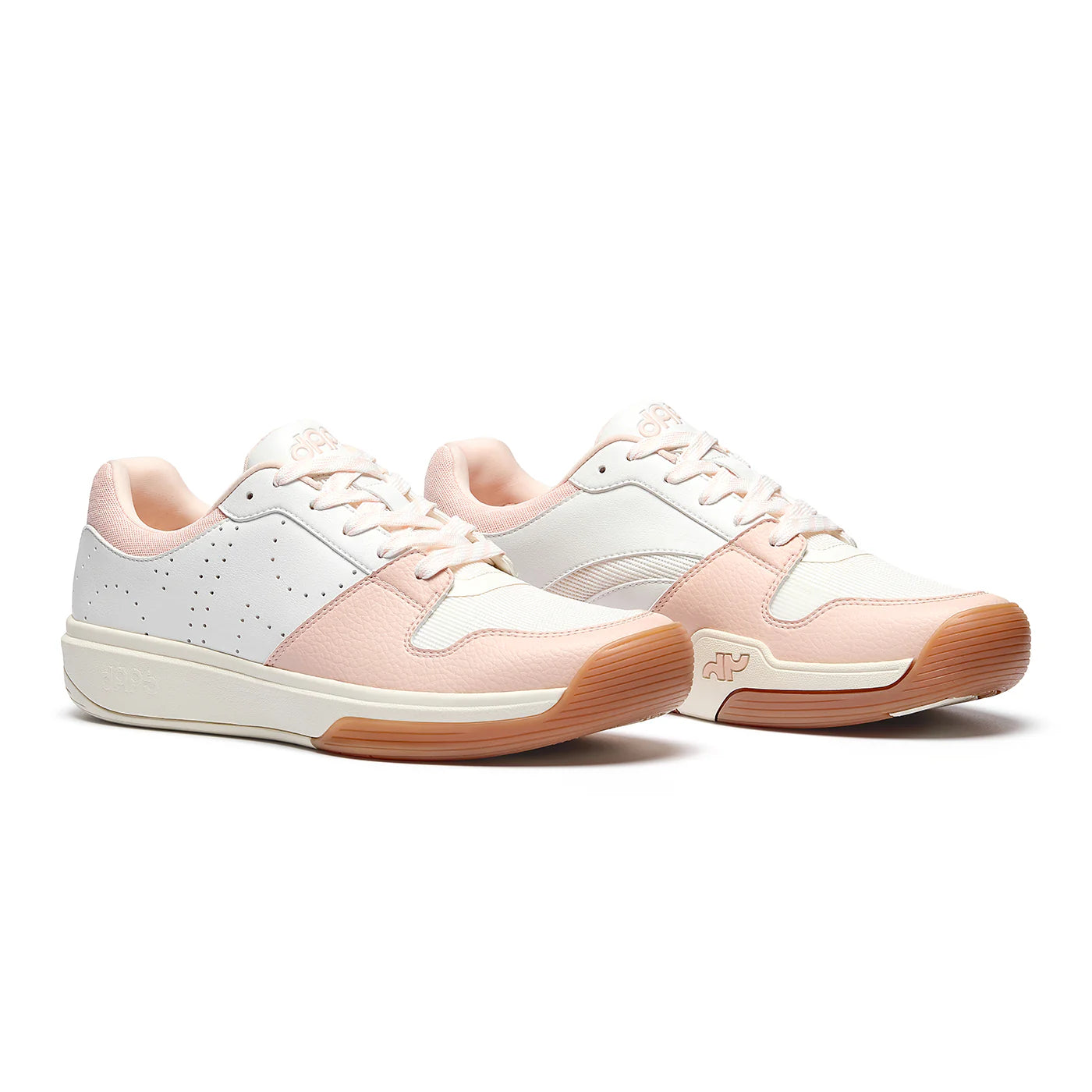 DAPS DESI Low Pink White Mens Pickleball Shoes