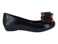 Zapatos Planos Melissa Ultragil Classic Bow Negro para Mujer