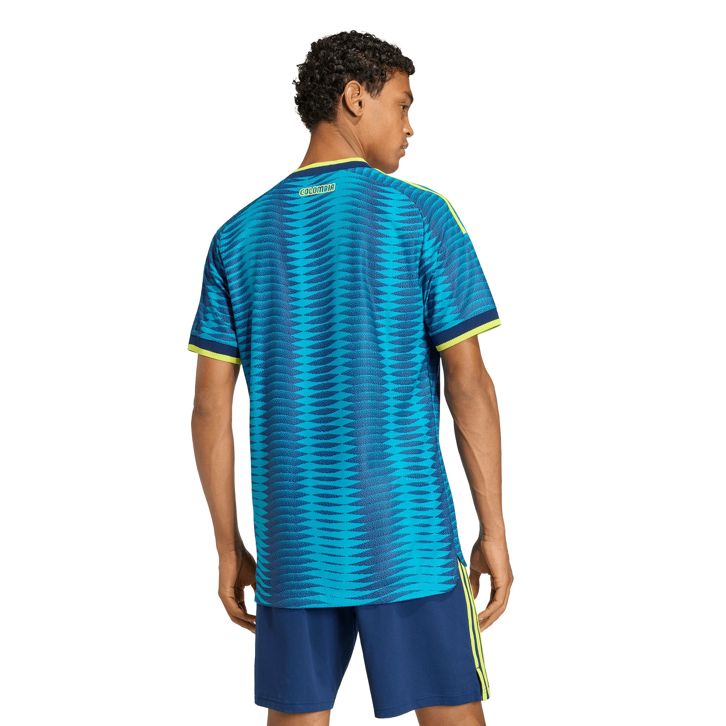 adidas Colombia Away Authentic Mens Soccer Jersey 2026 Mistery Petrol Navy