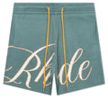 Script Logo Knit Short Ivory Spa