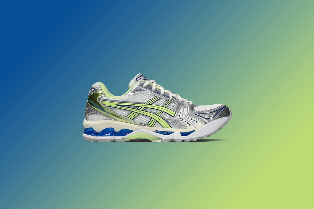 Gel Kayano 14 White Lime Green