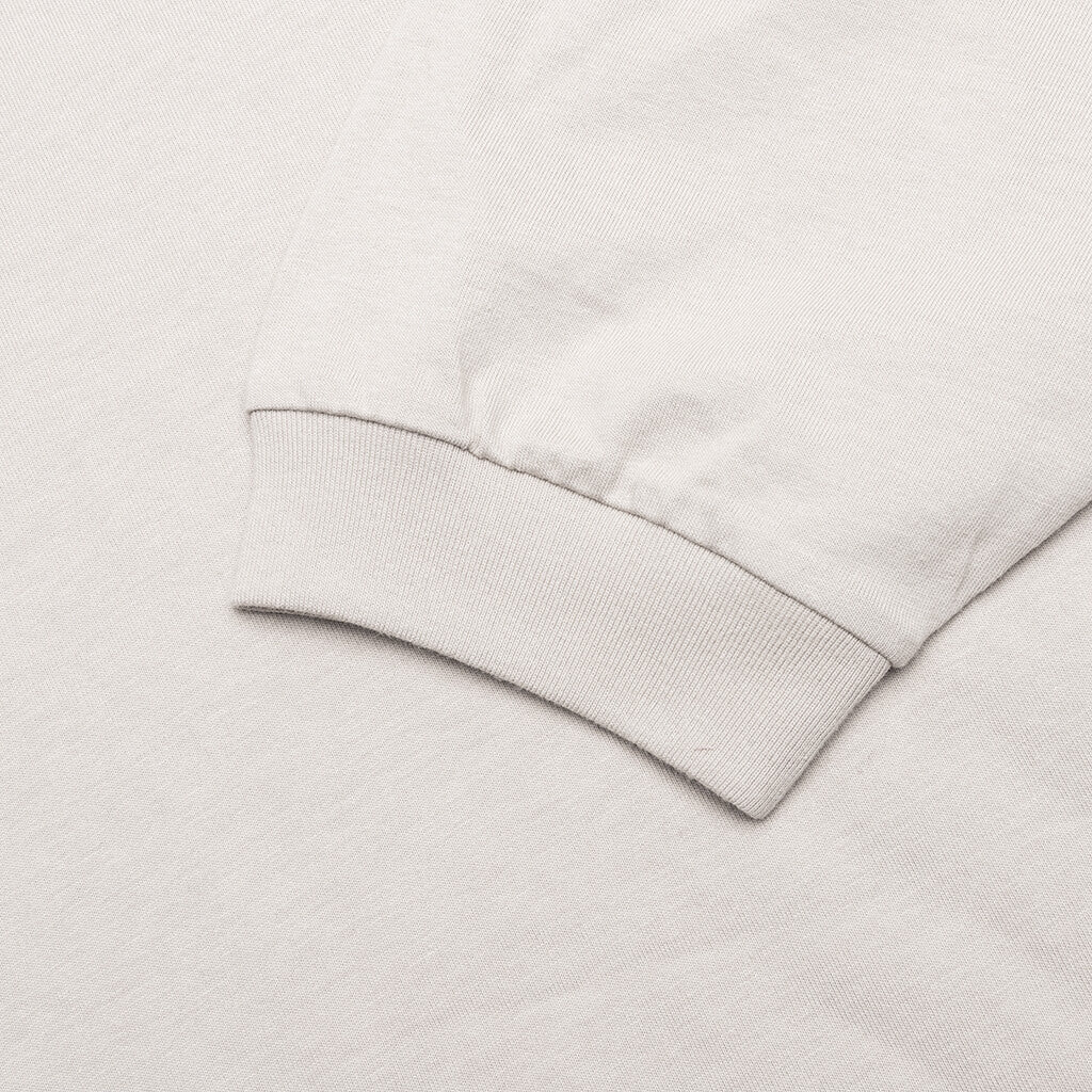 Essentials L S Tee Silver Cloud
