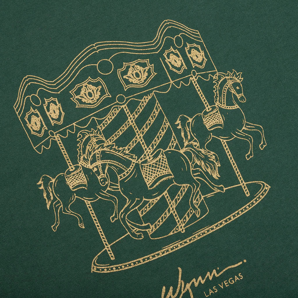 Feature x Wynn Carousel Tee Dark Green