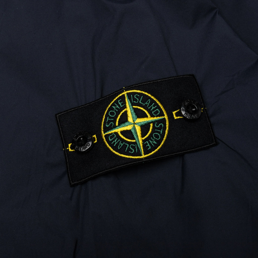 Skin Touch Nylon Bomber Jacket Navy Blue