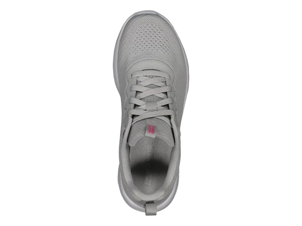 Tenis Skechers Go Walk Joy Gris y Rosa para Mujer