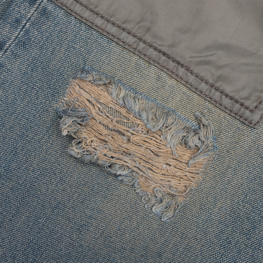 2010 Regular Fit Jeans Mid Blue Light Grey