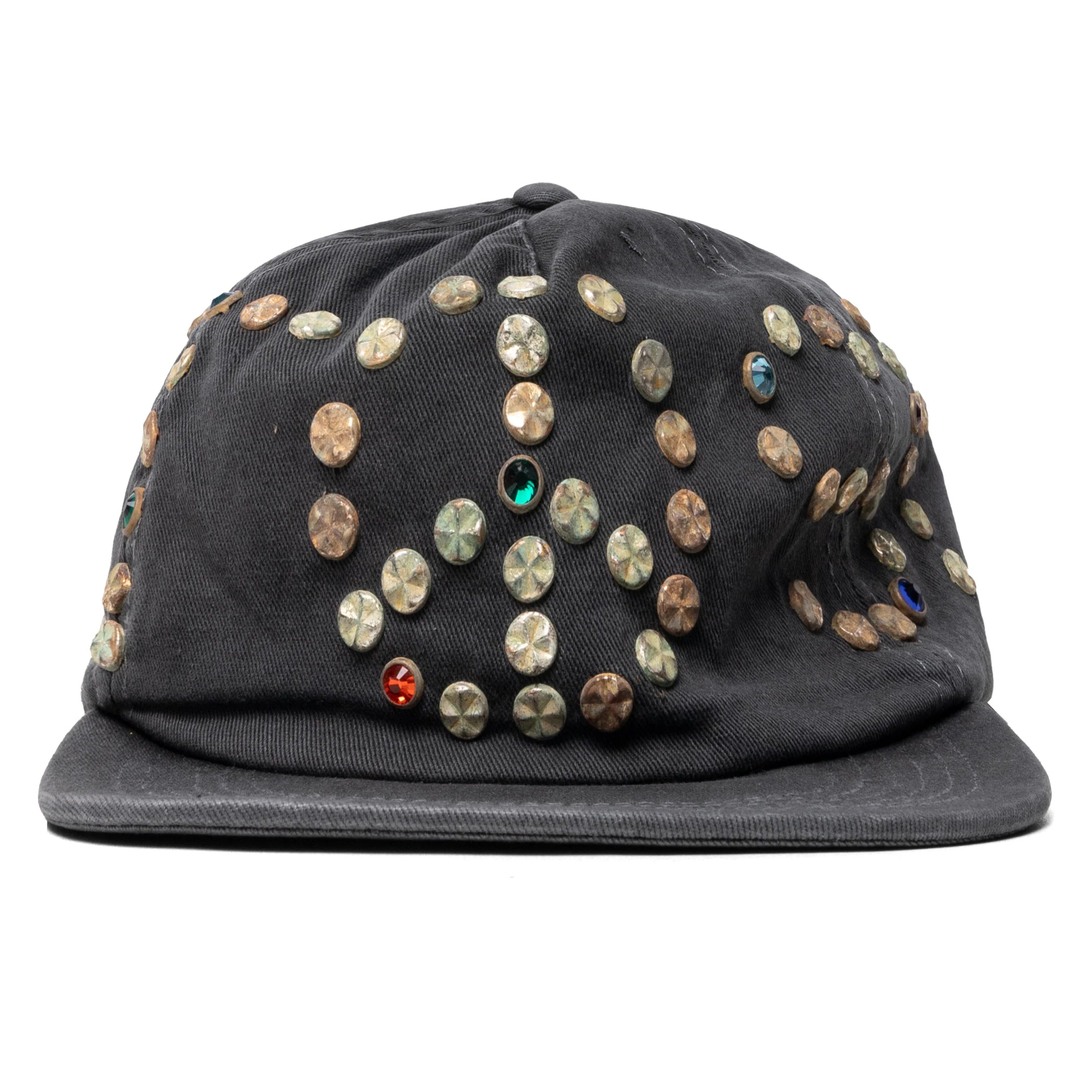 Studded Wrap Around Hat Black