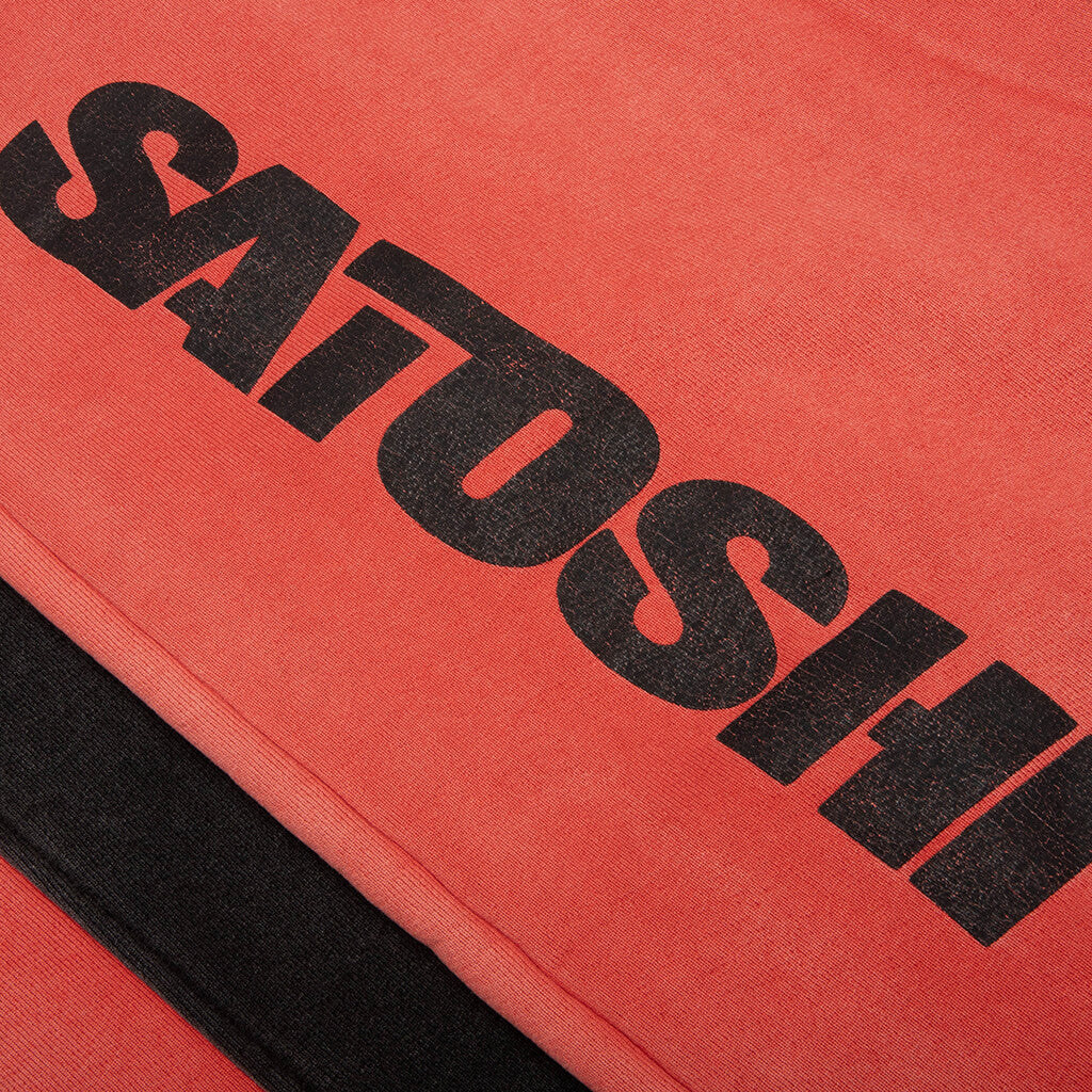 Moto Sweatpants Red