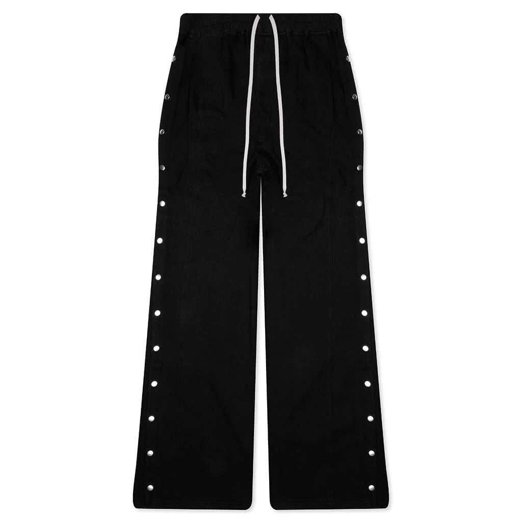Wide Pusher Sweat Pants Black