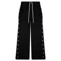 Wide Pusher Sweat Pants Black
