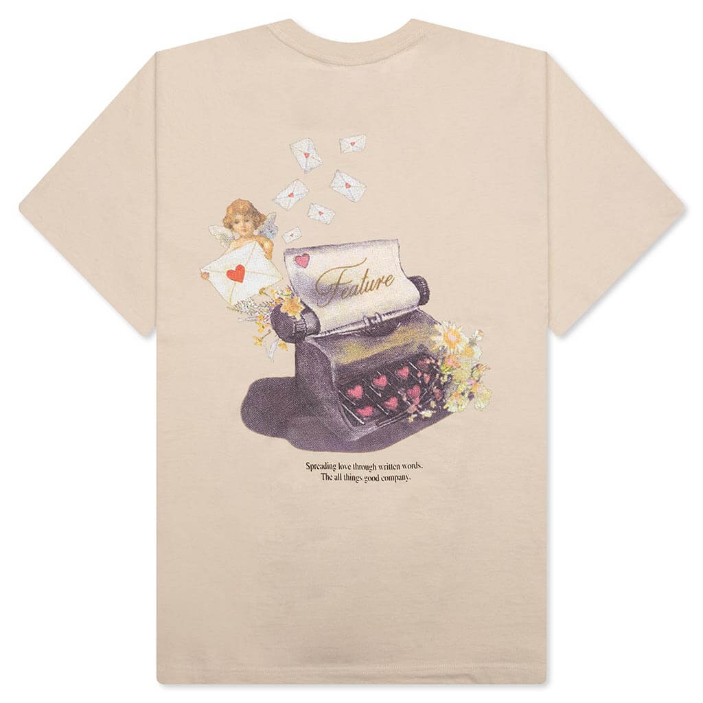 Love Letters Tee Oatmeal