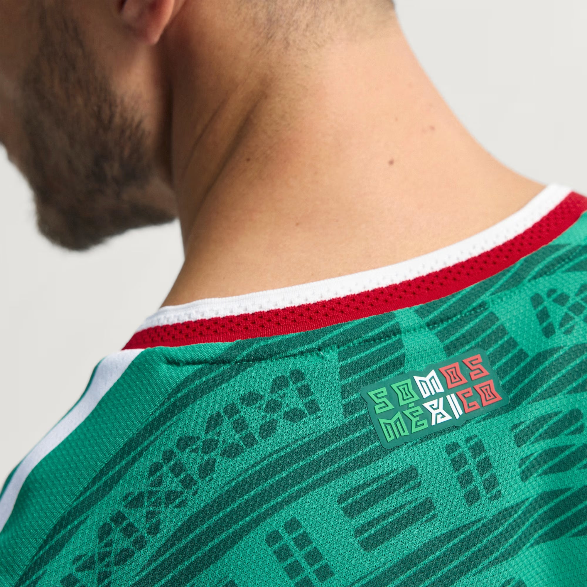 adidas Mexico Home Authentic Mens Soccer Jersey 26 Green