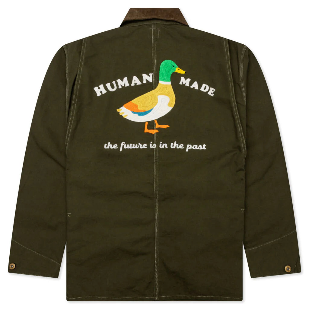 Duck Coverall Jacket Olive