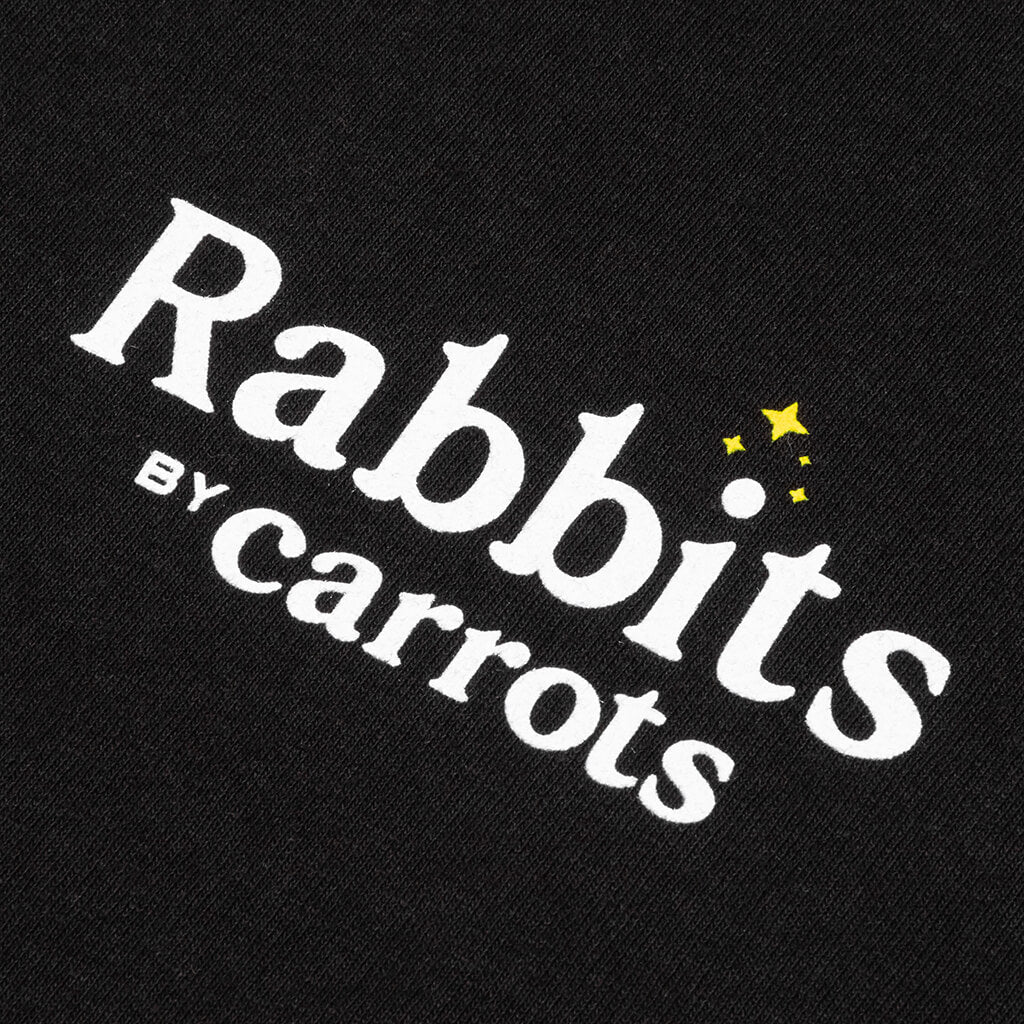 Feature x Carrots x Freddie Gibbs Rabbit Hat Tee Black