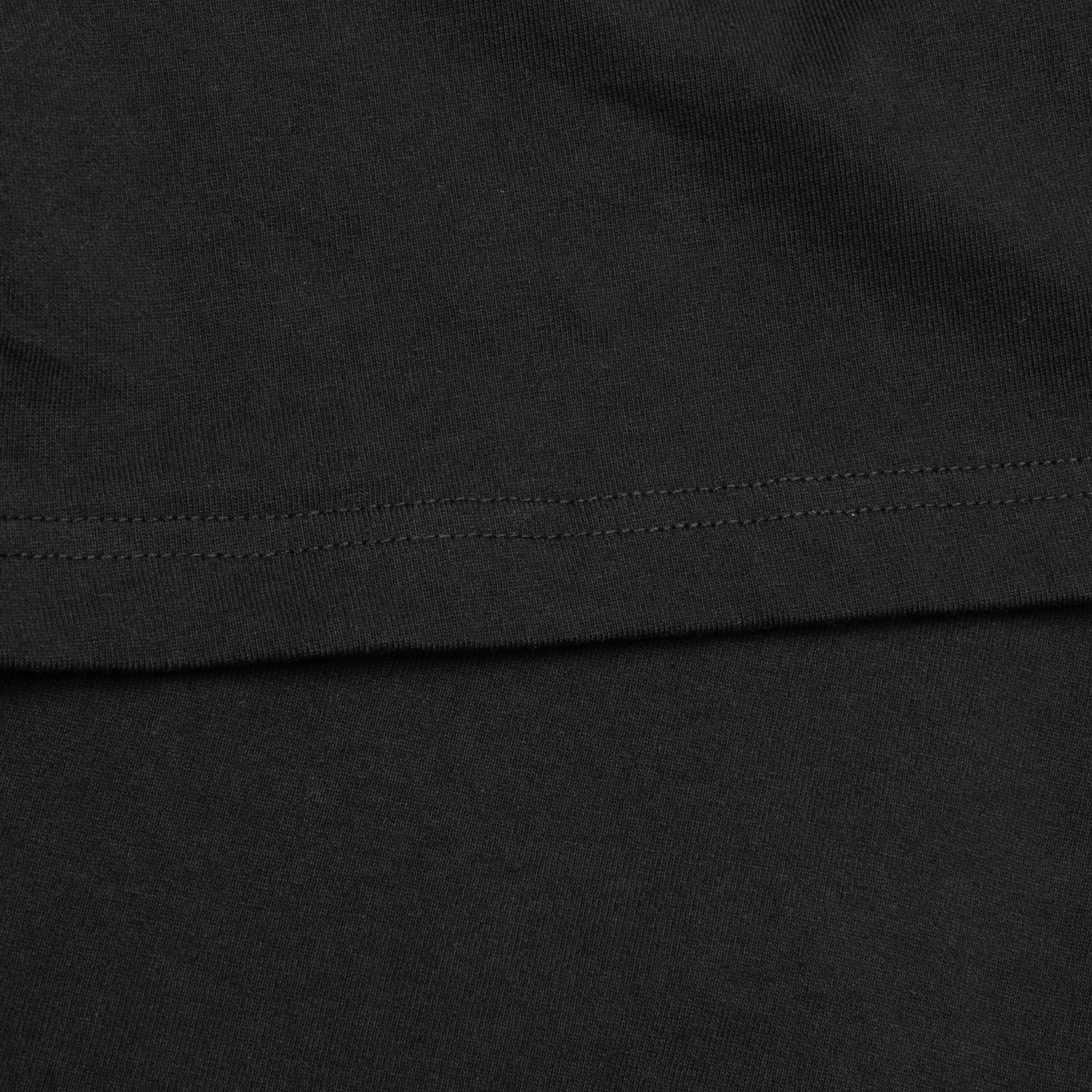 Script Tee Black