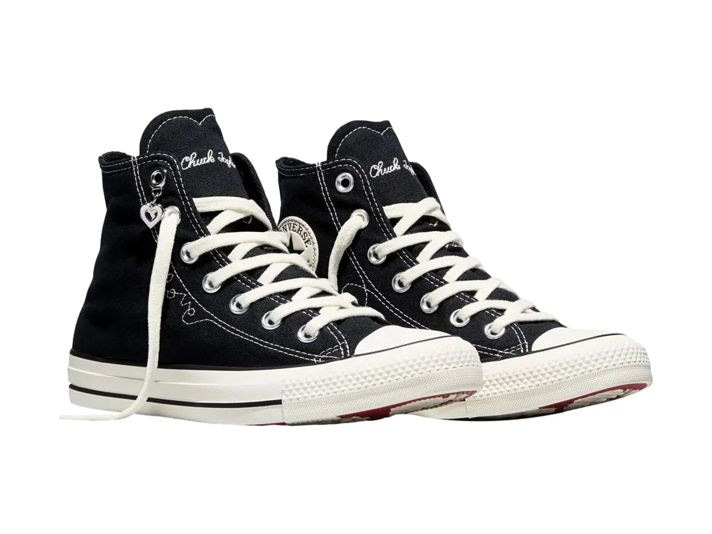 Tenis Converse CTAS Valentines Day Negro para Mujer