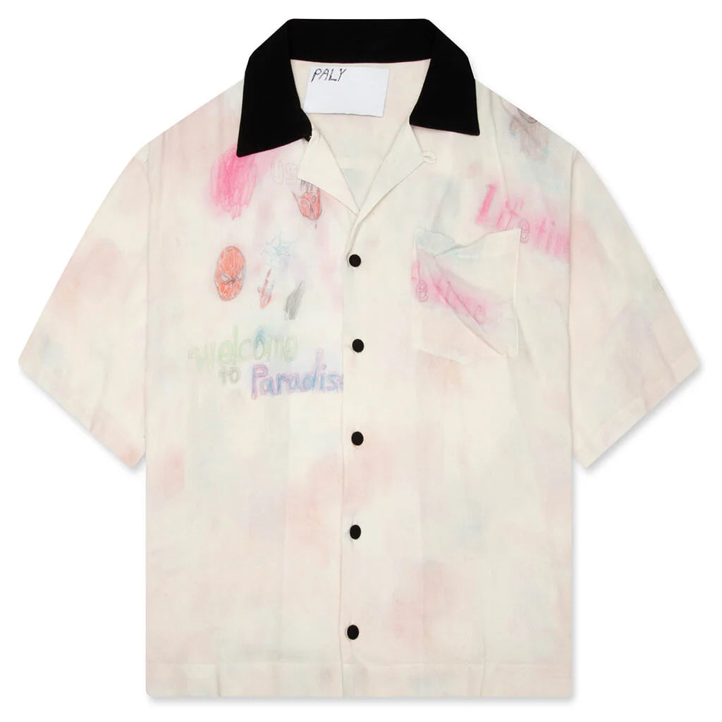 Crayon Silk Shirt Multi