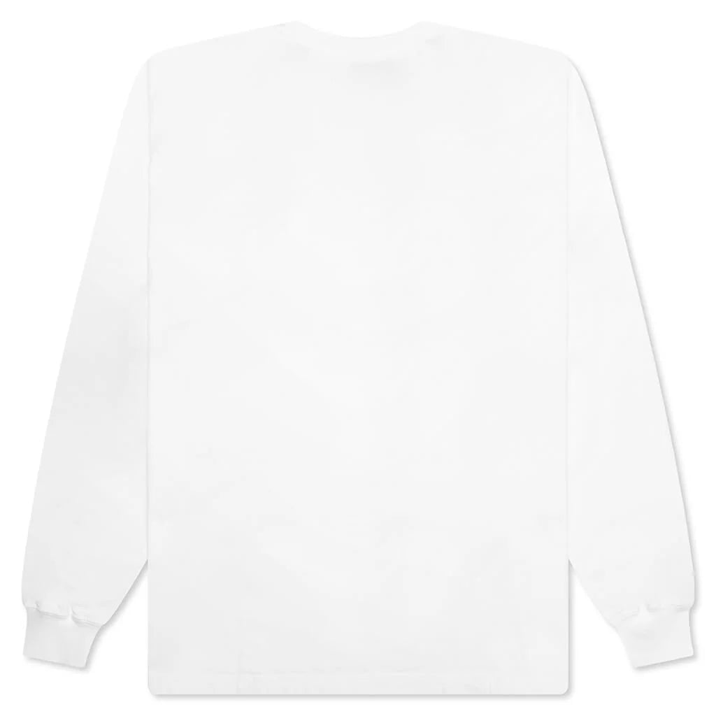 NH L S Tee 2 White