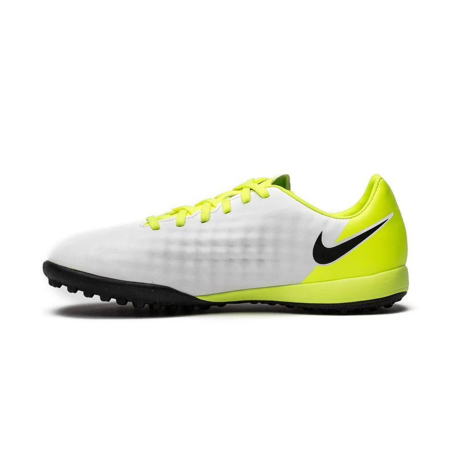 Nike Jr Magista Opus II TF Turf Youth Soccer Cleats White Black Volt Platinum