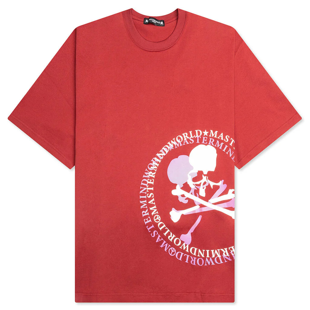 Aurola Knit T Shirt Burgundy