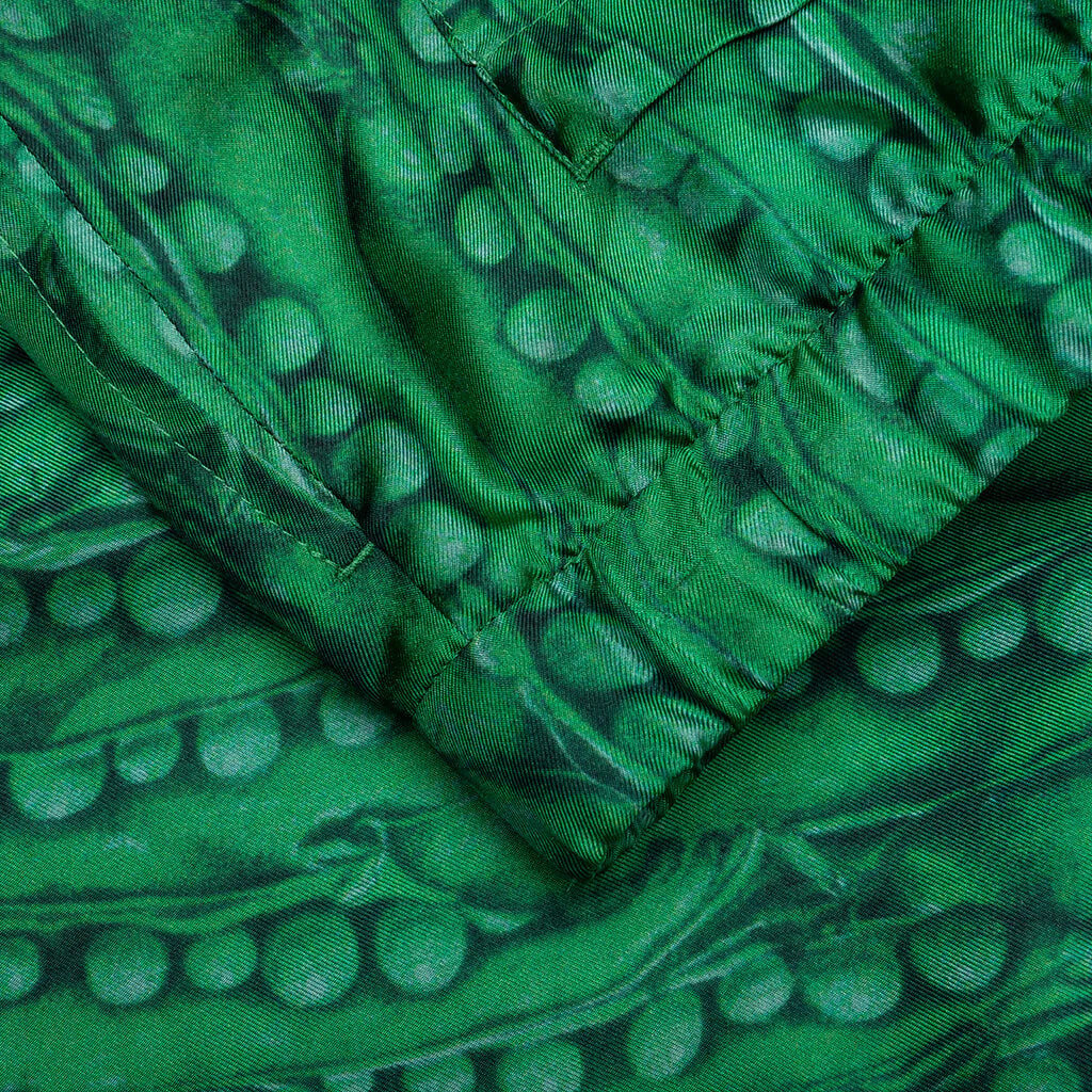 Formal Elasticated Shorts Green