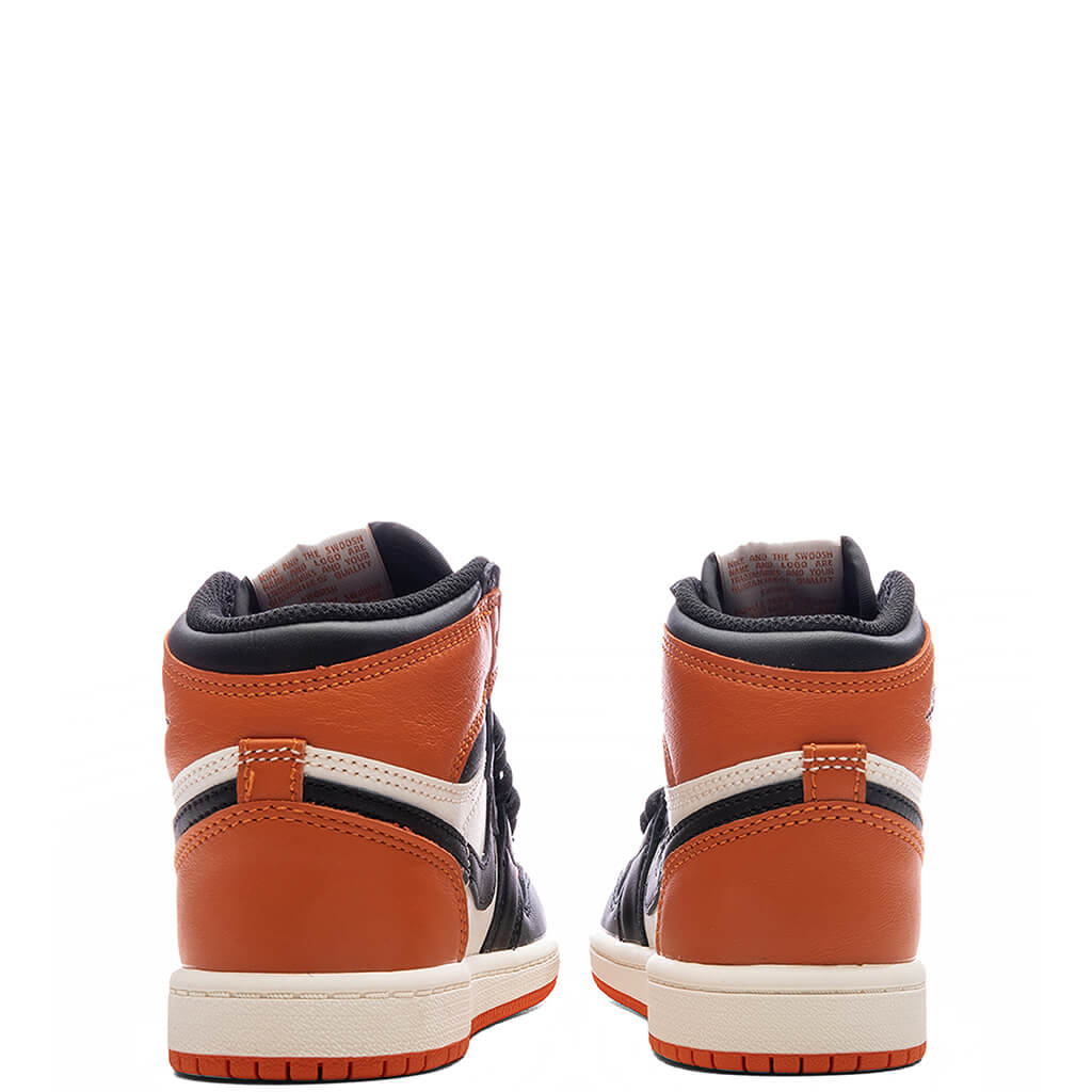 Air Jordan 1 Retro High OG Shattered Backboard TD Black Sail Starfish