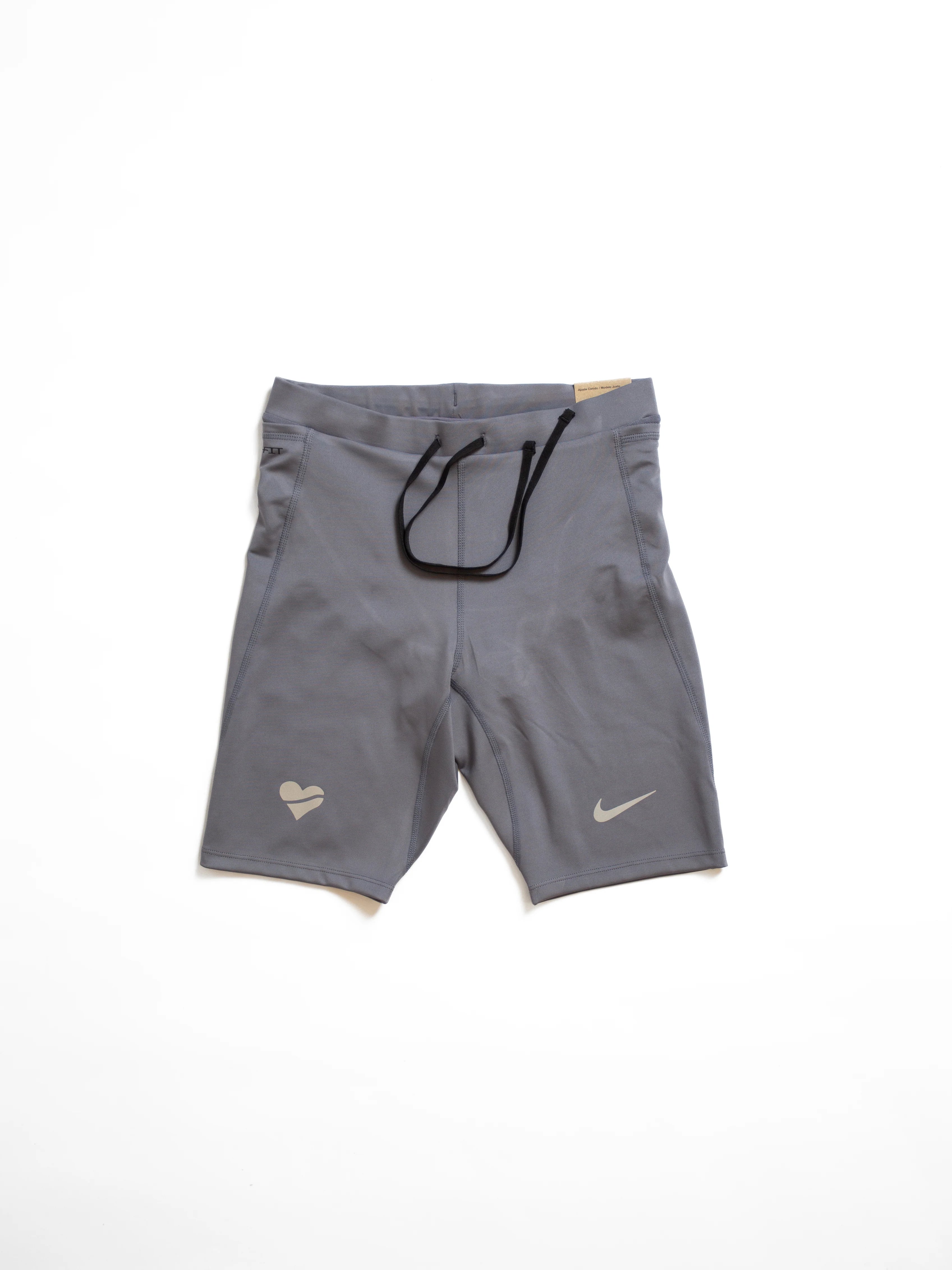 Nike Mens Fast Dri FIT Brief Lined Running 1 2 Length Tights