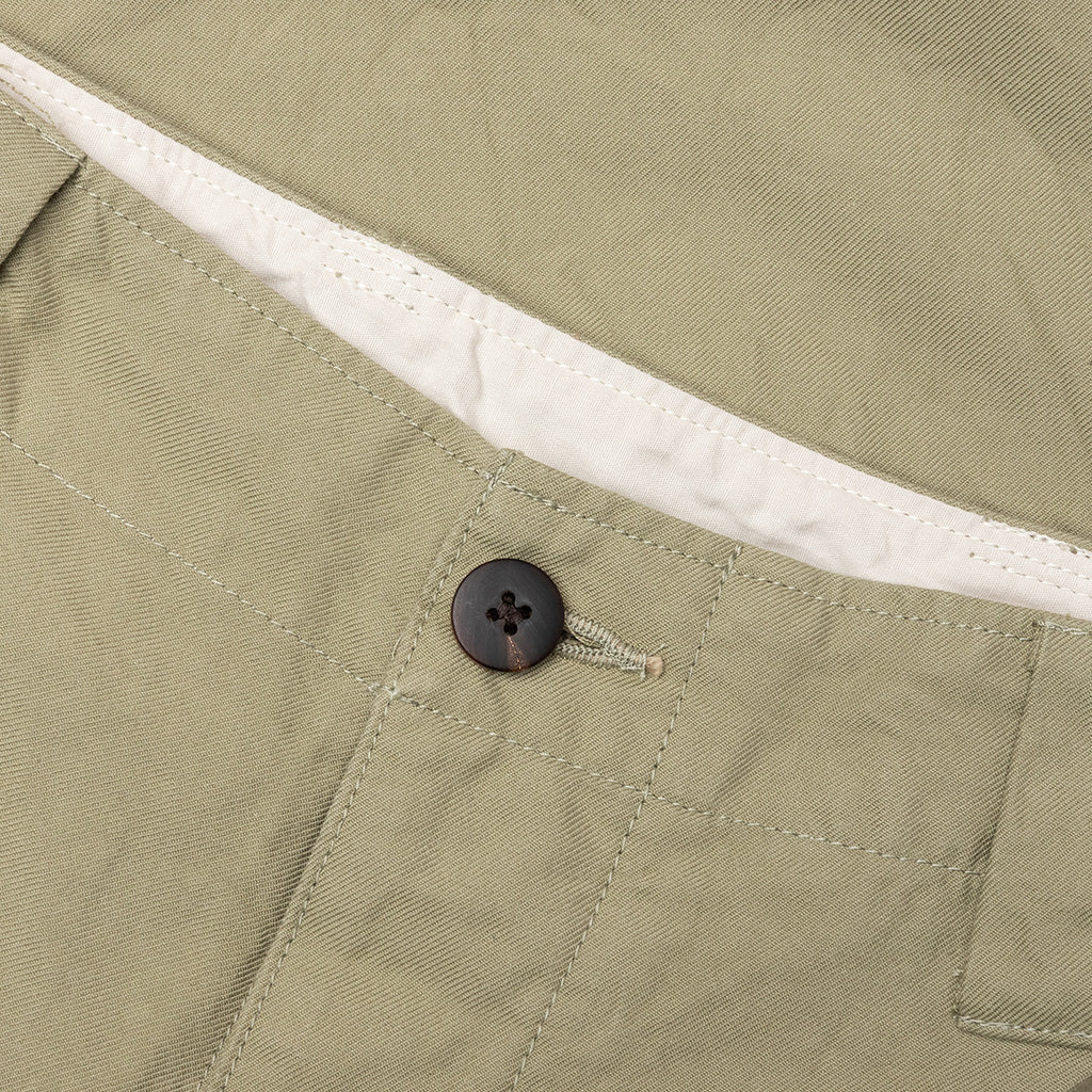 Wide Chino Pants Light Green