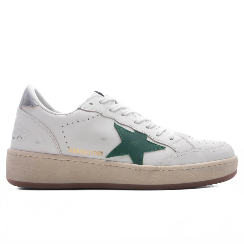 Ball Star 2 White Green Silver