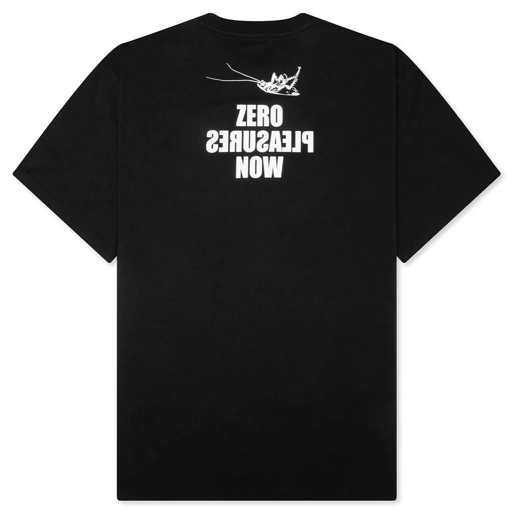 Pleasures x Zero Roaches T Shirt Black