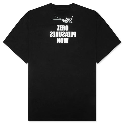 Pleasures x Zero Roaches T Shirt Black