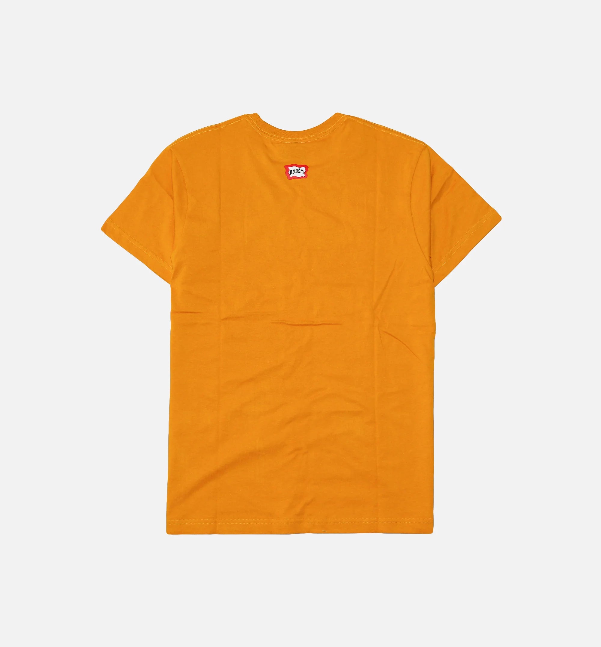 Tiger Short Sleeve Tee Mens T Shirt Gold