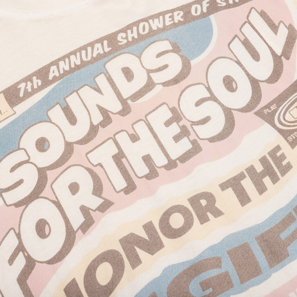 Sounds For The Soul Tee Cream