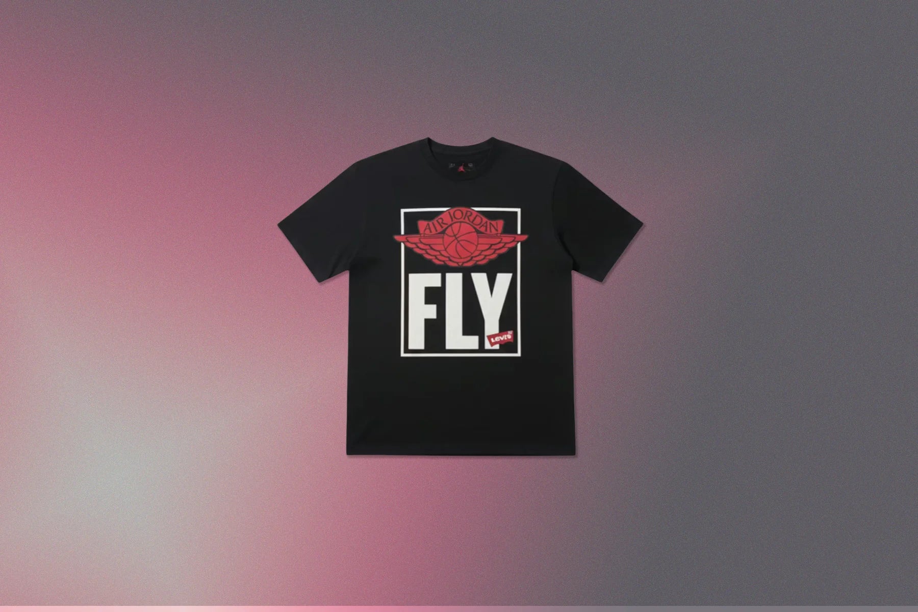 Jordan x Levis S S Tee Black