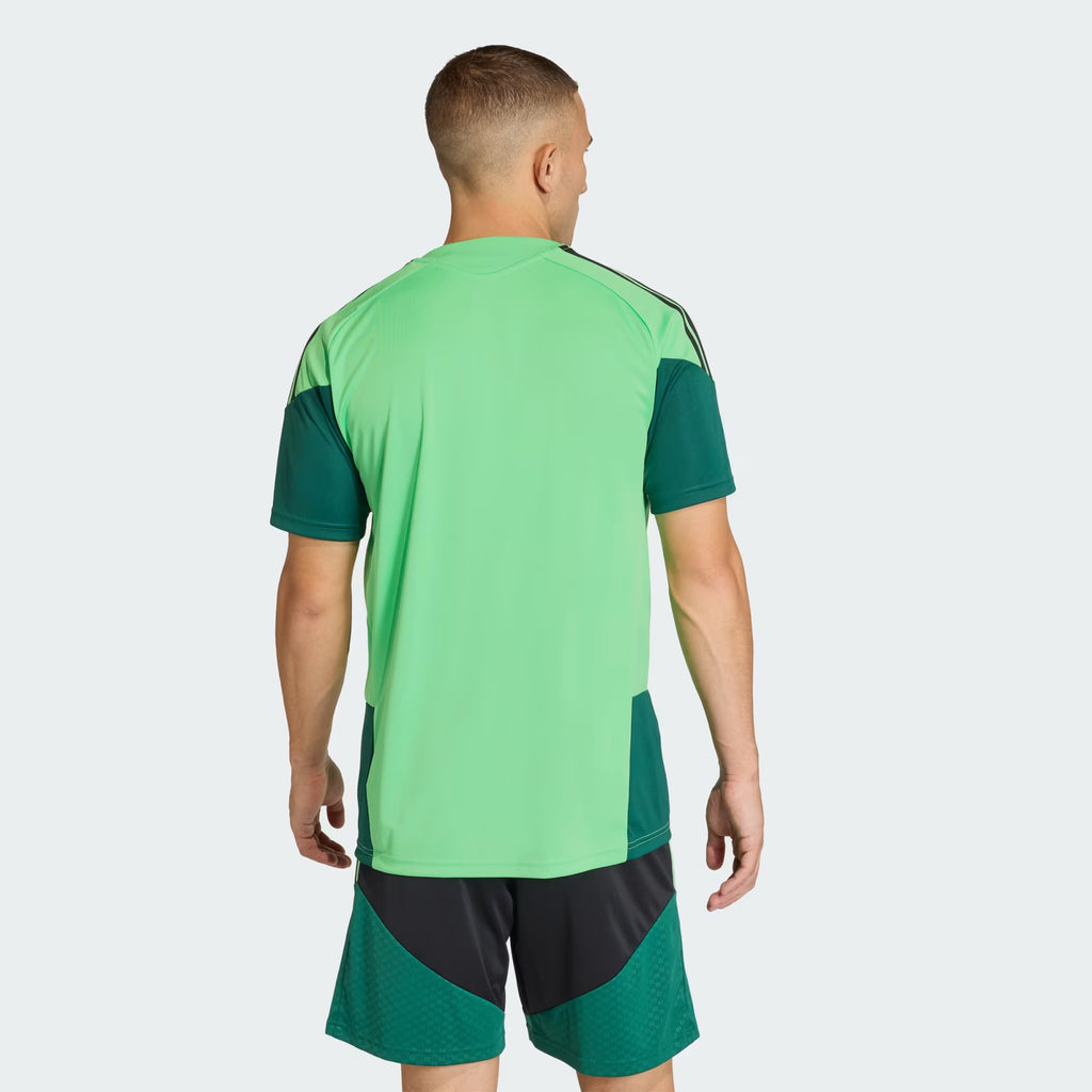 adidas Mexico 26 Tiro Training Mens Soccer Jersey Green