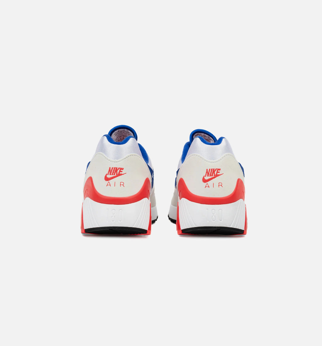 Air Max 180 Ultramarine Mens Lifestyle Shoe White Ultramarine Solar Red Black