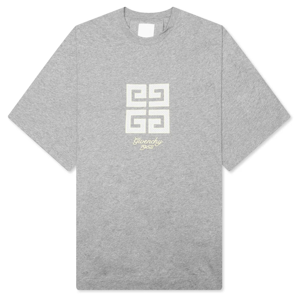 4G T Shirt Light Grey Melange