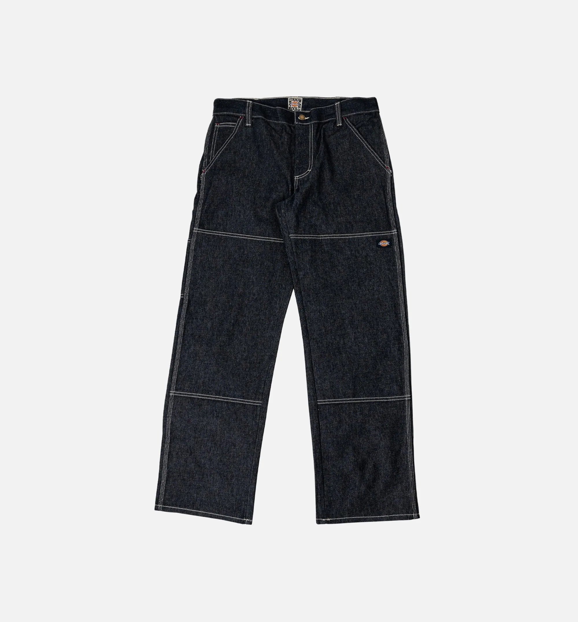 100 Year Denim Double Knee Jeans Mens Pant Blue