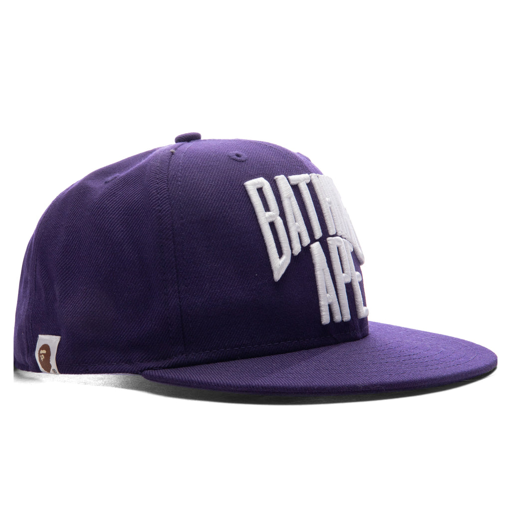 New Era x A Bathing Ape NYC Snapback Hat Purple