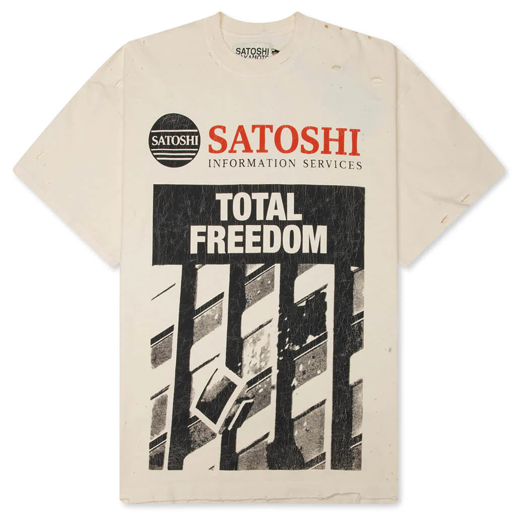 Total Freedom Tee White